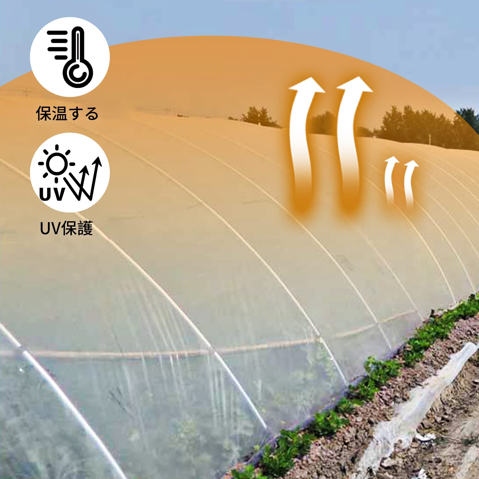 防草シート JPシート 農業 ハウス PP2415KL 300㎝×100m ビニールハウス